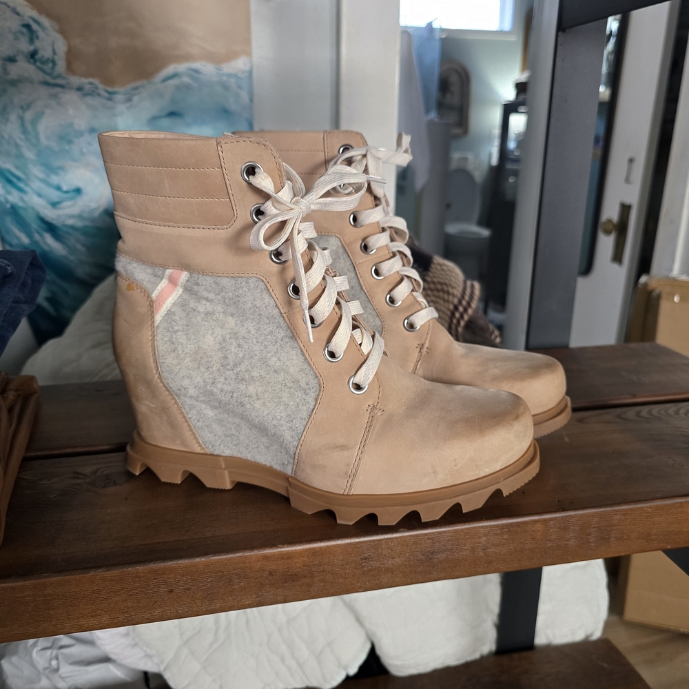 Sorel Wedge Ankle Booties